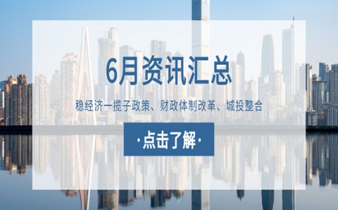 城望资讯6月刊丨部署加快稳经济一揽子政策措施落地生效