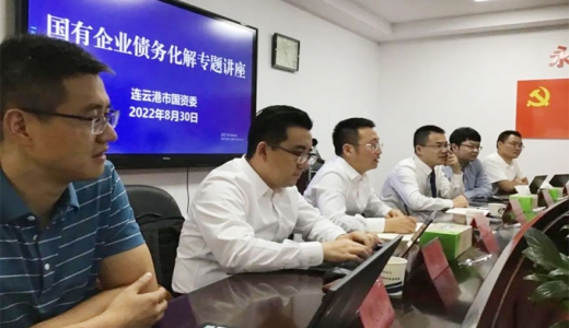 集团动态丨城望集团应邀出席连云港市国资委国有企业债务化解专题讲座