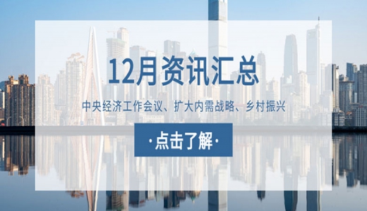 城望资讯12月刊丨中央最新定调，明确2023年经济工作重点
