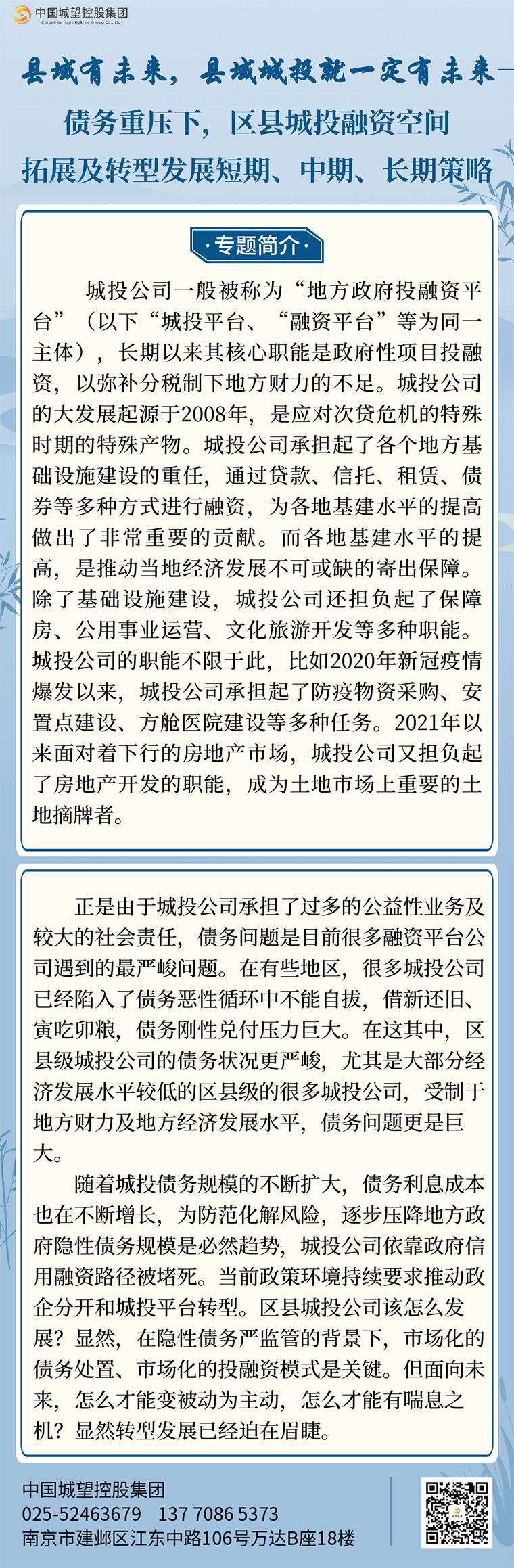 城投融资系列专题